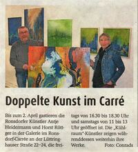 2016-03-09 Rundschau Ausstellung Carree